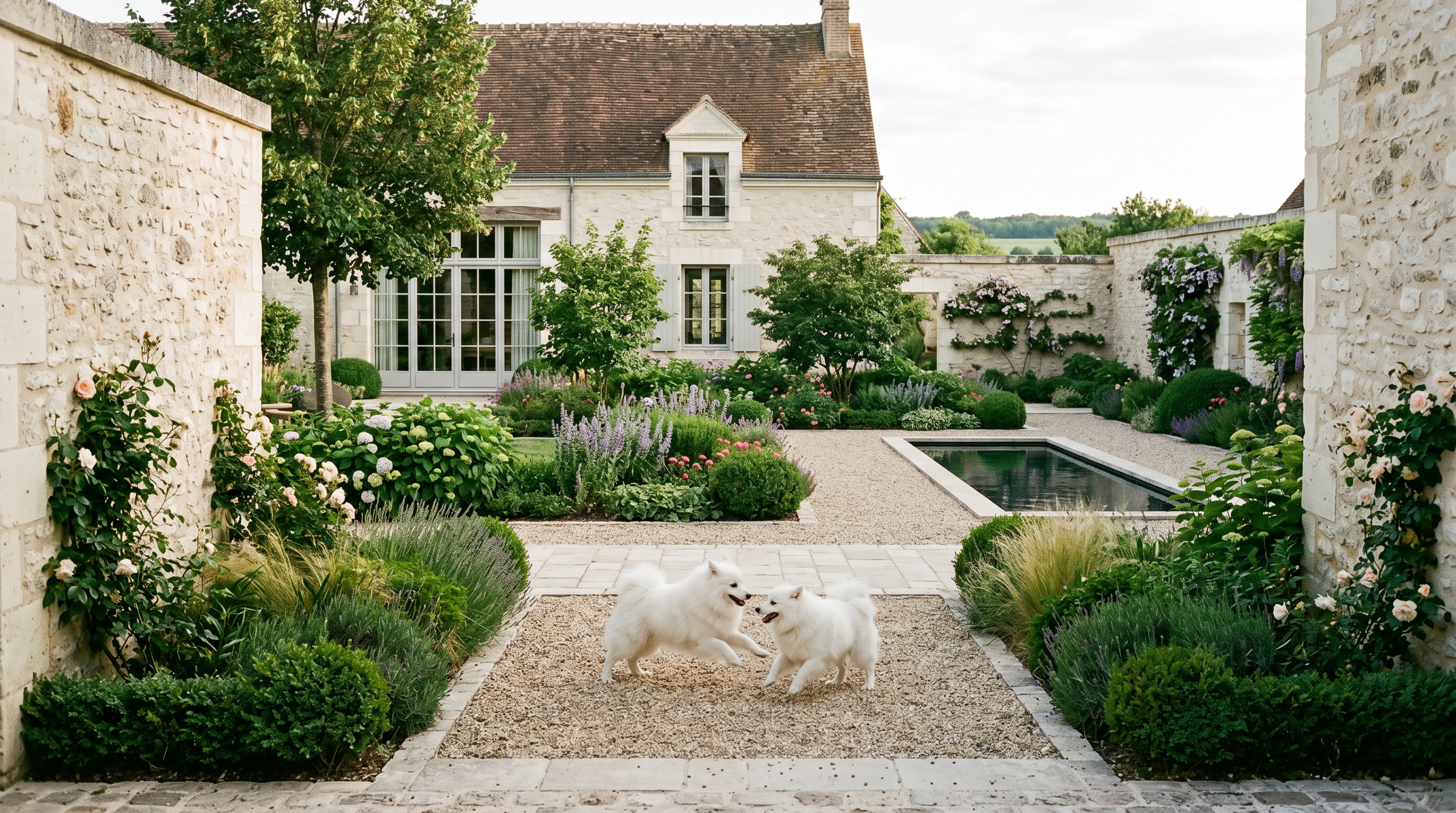Maison Nivose — jardin calcaire